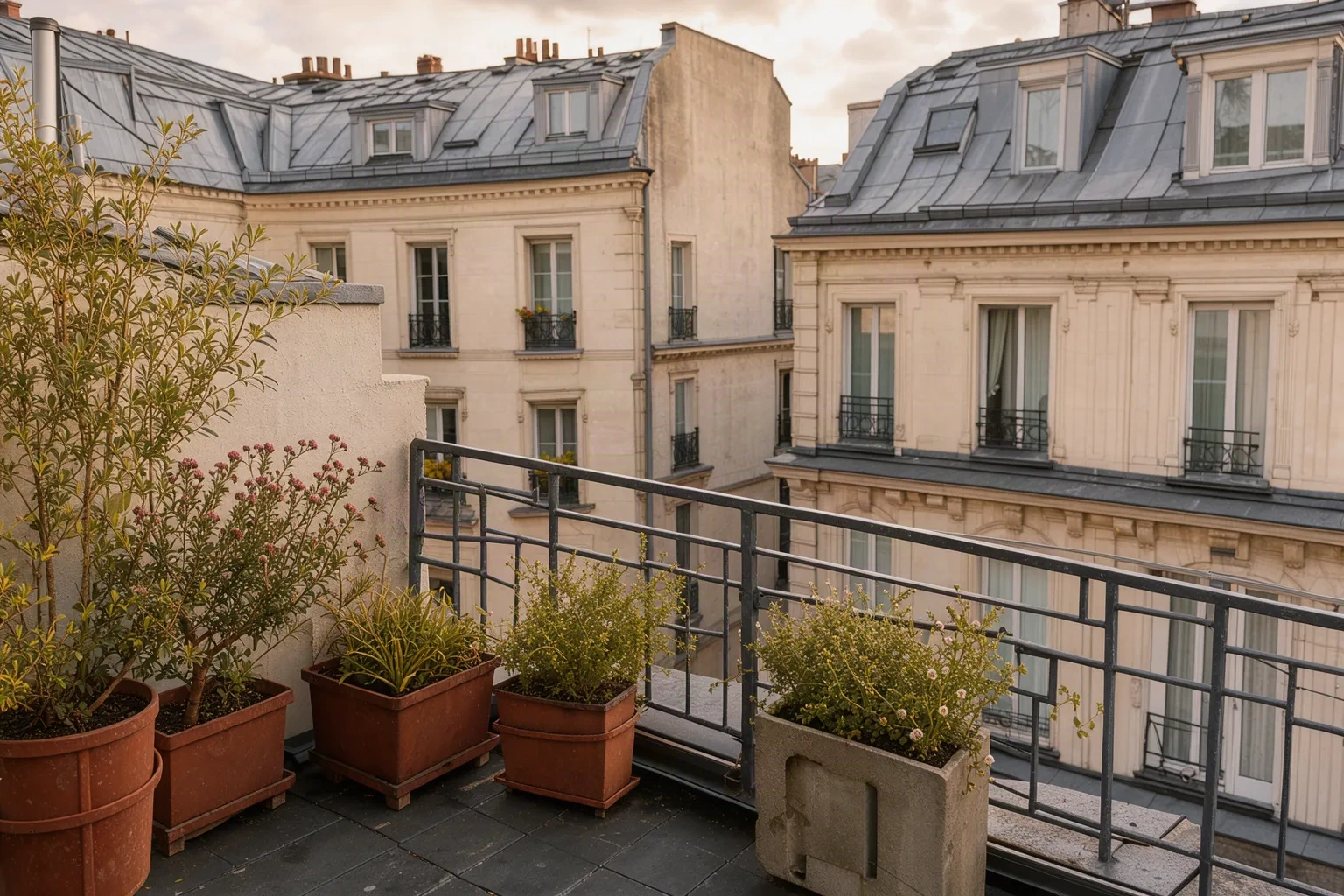 Property interior — Four-room apartment in Auteuil